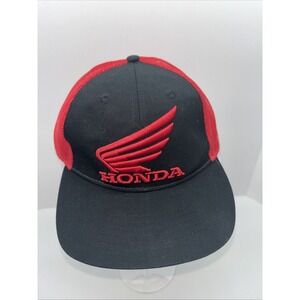 Honda Apparel Honda Classic Hat - Black/Red adjustable